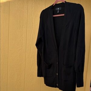 Banana Republic Black Merino Sweater